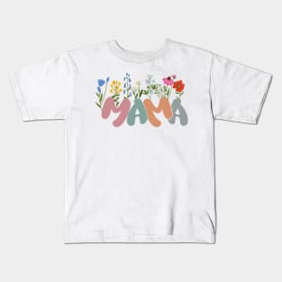 Flower Mama Kids T-Shirt